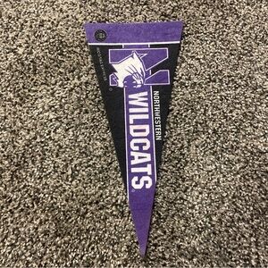 Northwestern Wildcats 8.75” Mini Felt Pennant NCAA Rico Tag Express